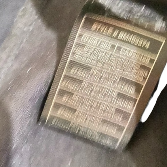 Steve Madden black pull on pants split leg high waisted seamed pants size medium - Picture 6 of 6